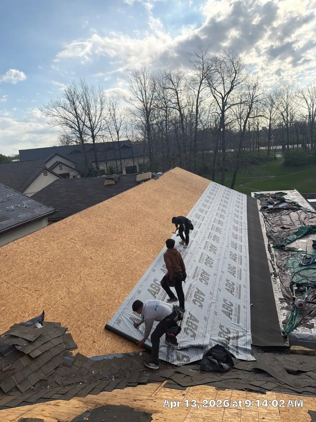 Manufacturer-certified roof installation in Danville